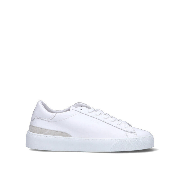 D.A.T.E. Sneaker uomo bianca in pelle