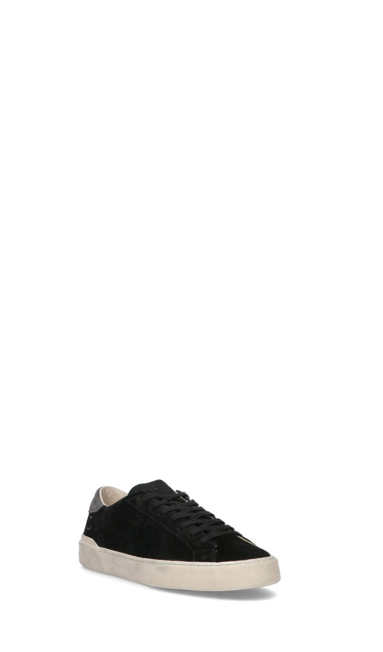 D.A.T.E. - HILL LOW Sneaker uomo nera in suede