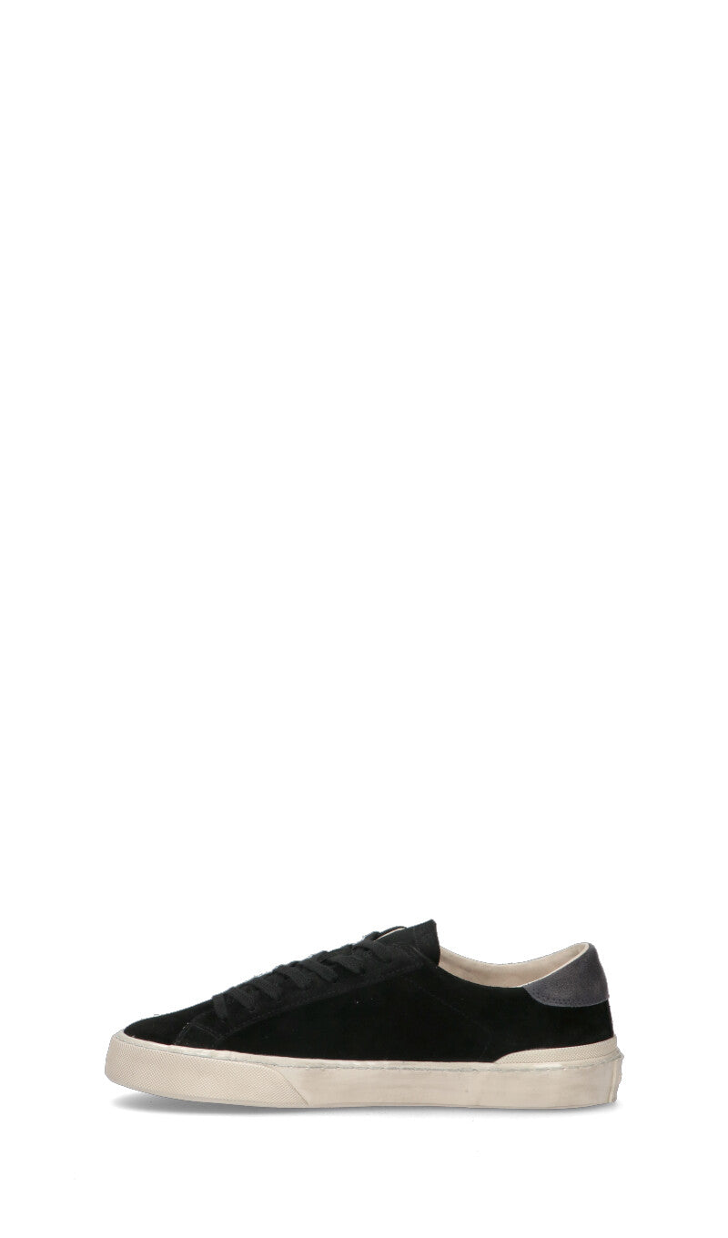 D.A.T.E. - HILL LOW Sneaker uomo nera in suede