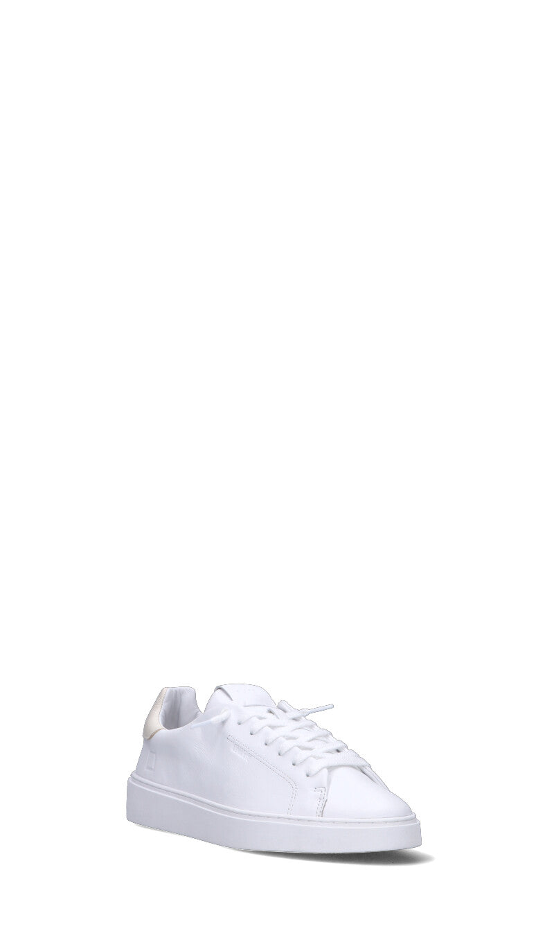 D.A.T.E. LEVANTE CALF Sneaker uomo bianca in pelle
