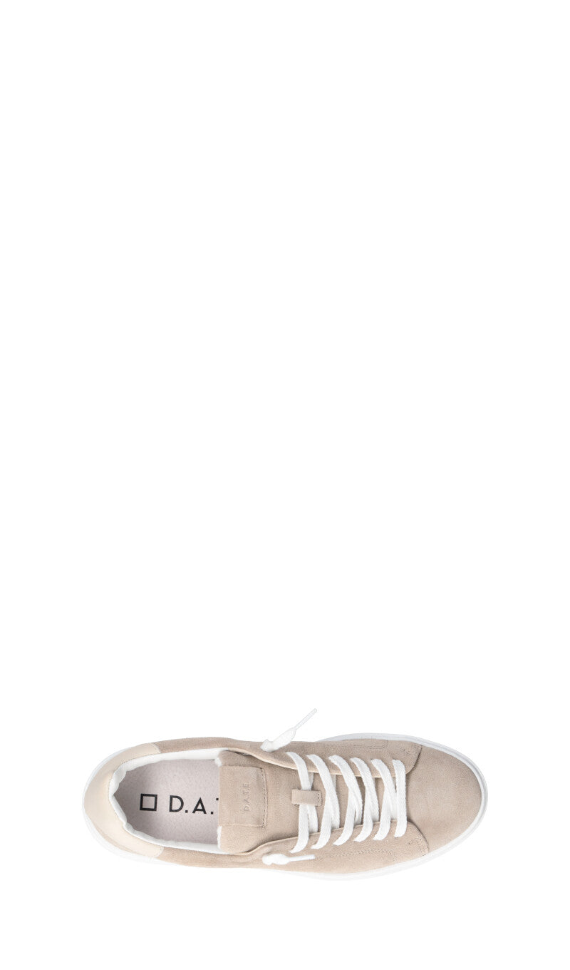 D.A.T.E. LEVANTE SUEDE Sneaker uomo beige in suede
