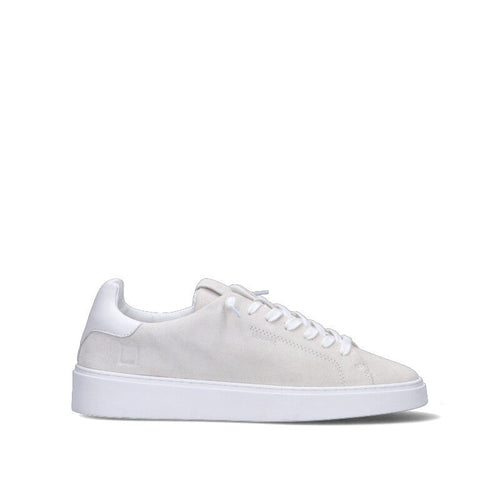 D.A.T.E. LEVANTE SUEDE Sneaker uomo bianca in suede