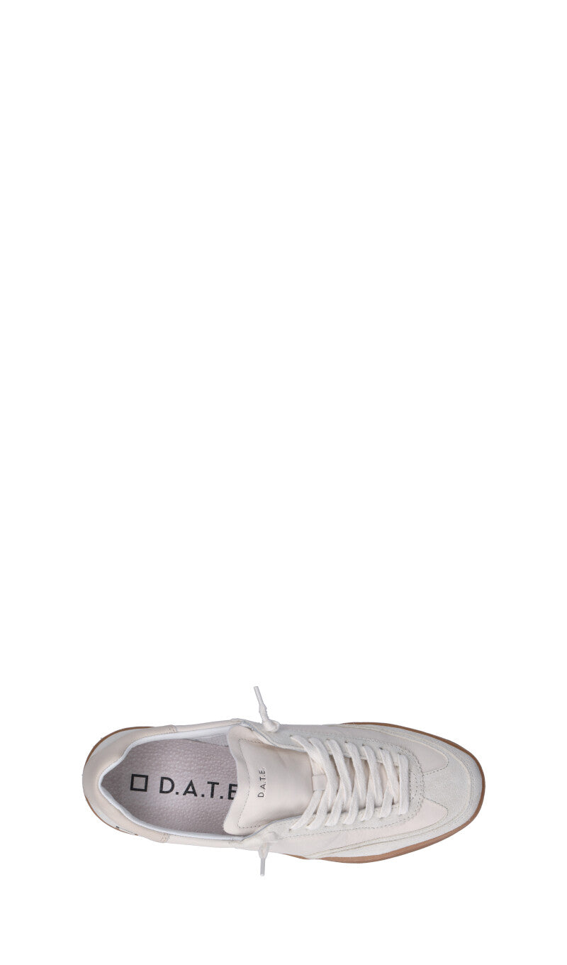 D.A.T.E. SPORTY MONO Sneaker uomo bianca in pelle