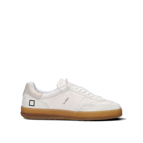 D.A.T.E. SPORTY MONO Sneaker uomo bianca in pelle