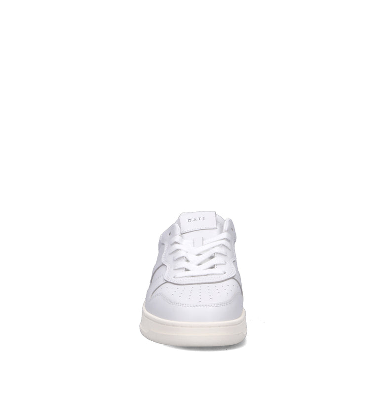 D.A.T.E. Sneaker uomo bianca in pelle