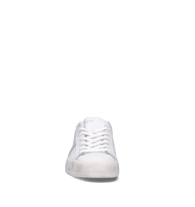 D.A.T.E. Sneaker uomo bianca/nera in pelle