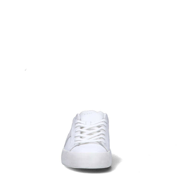 D.A.T.E. Sneaker uomo bianca in pelle
