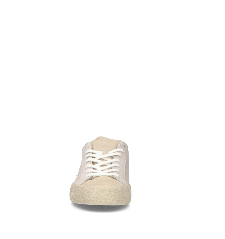 D.A.T.E. Sneaker uomo bianca in pelle
