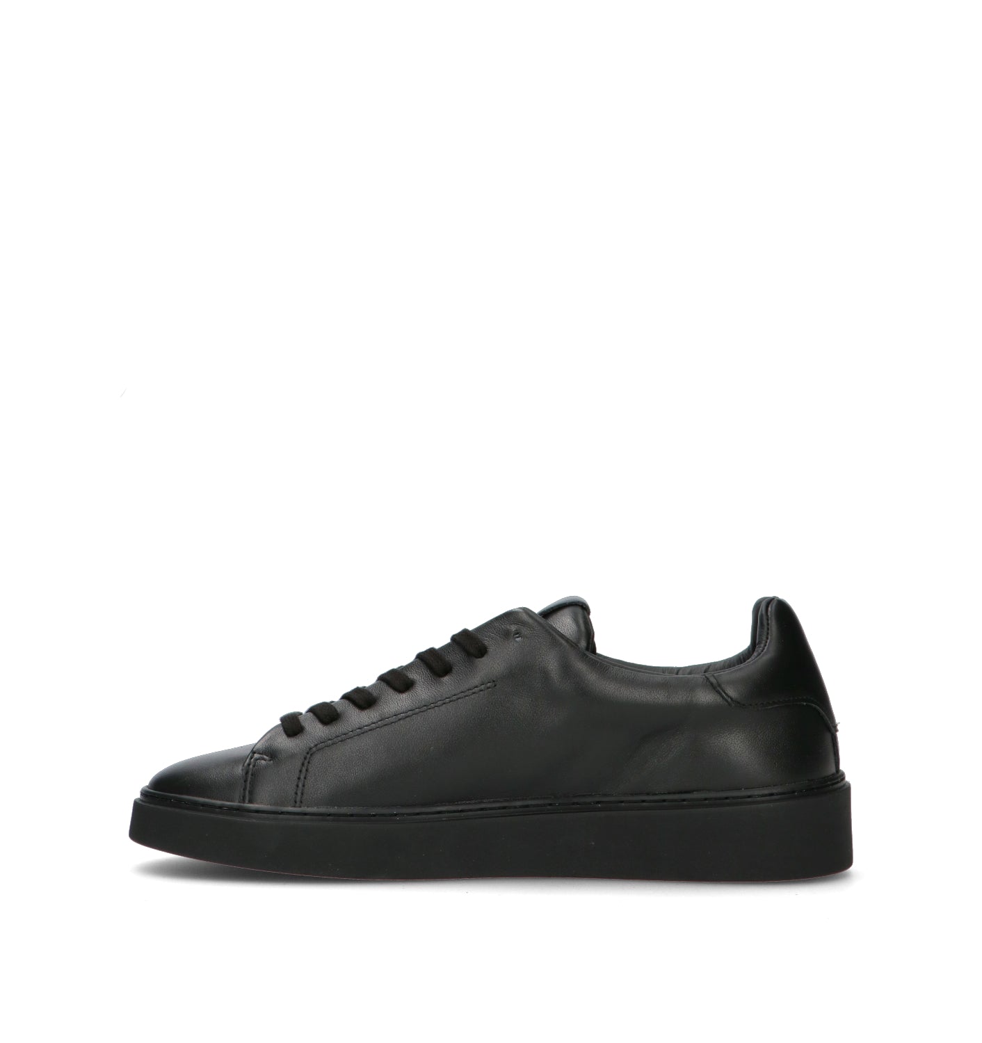 D.A.T.E. Sneaker uomo nera in pelle