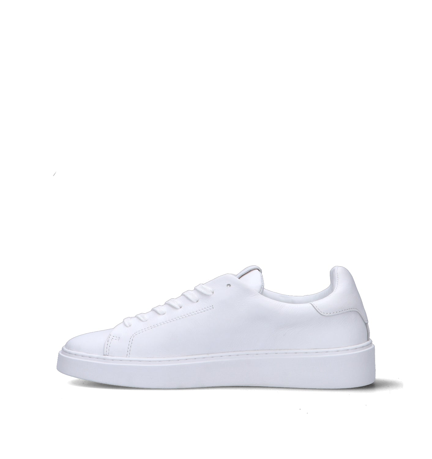 D.A.T.E. Sneaker uomo bianca in pelle