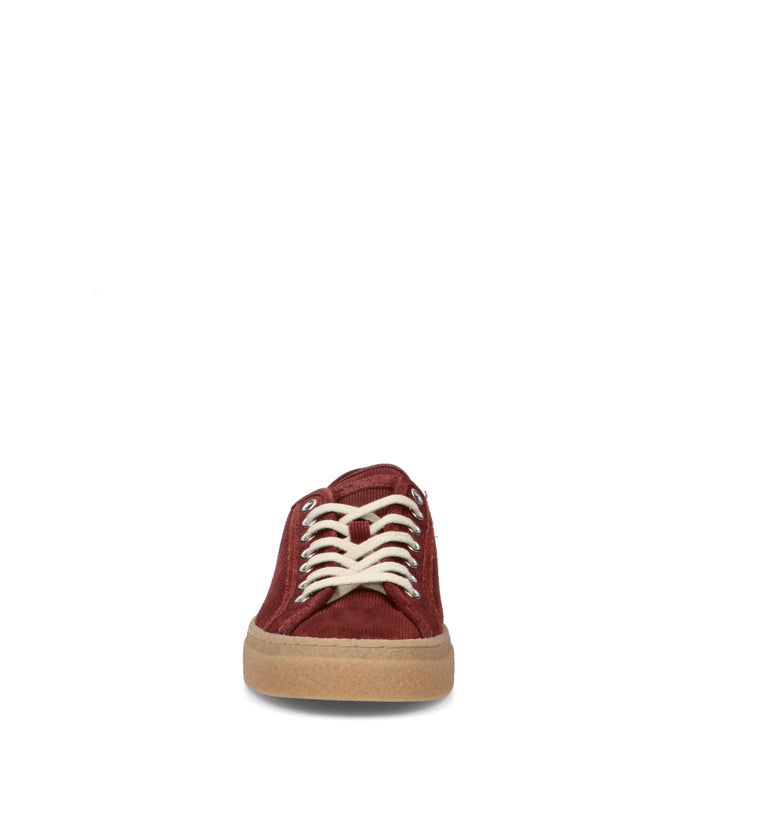 D.A.T.E. Sneaker uomo bordeaux in suede