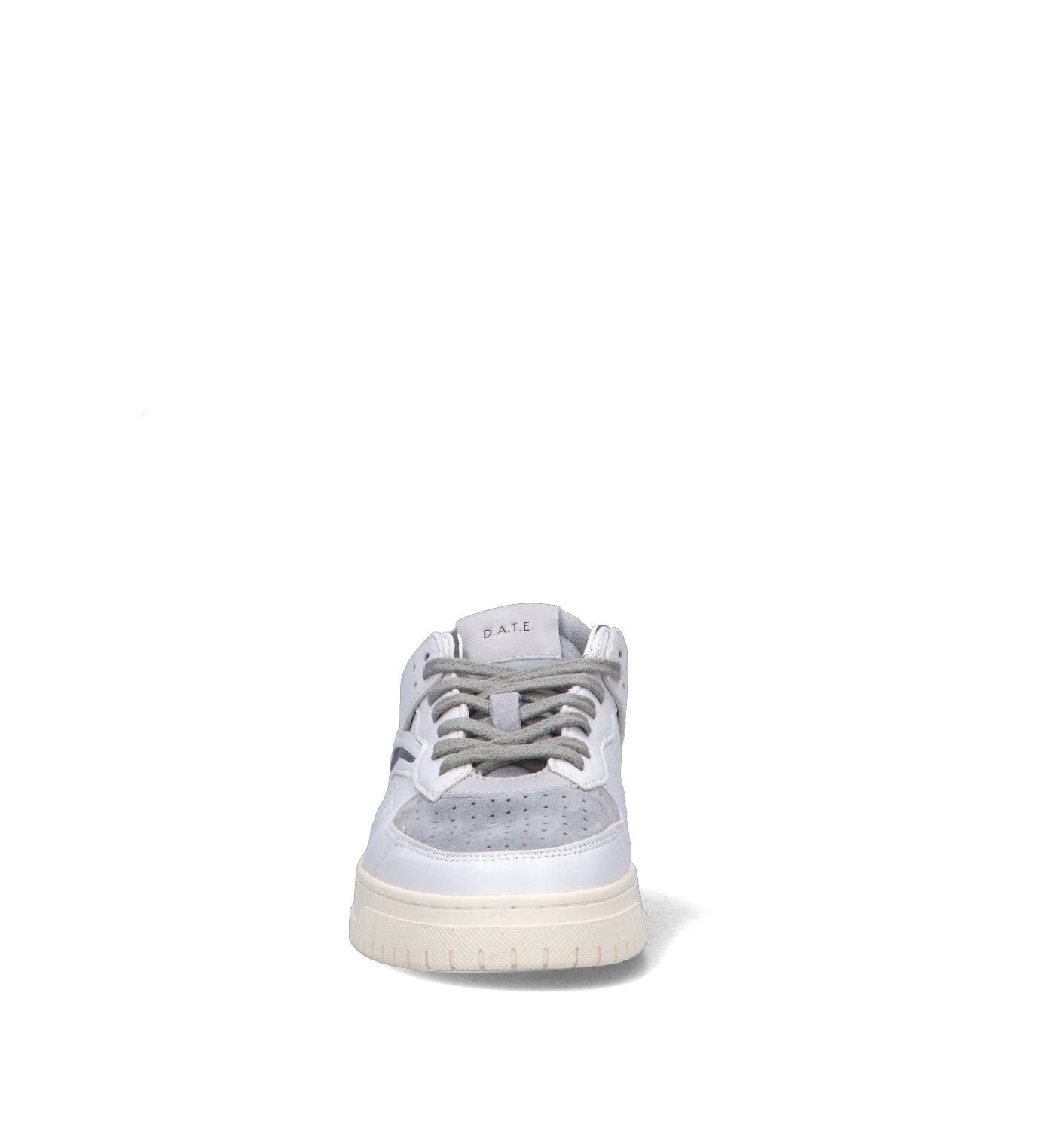 D.A.T.E. Sneaker uomo bianca in pelle