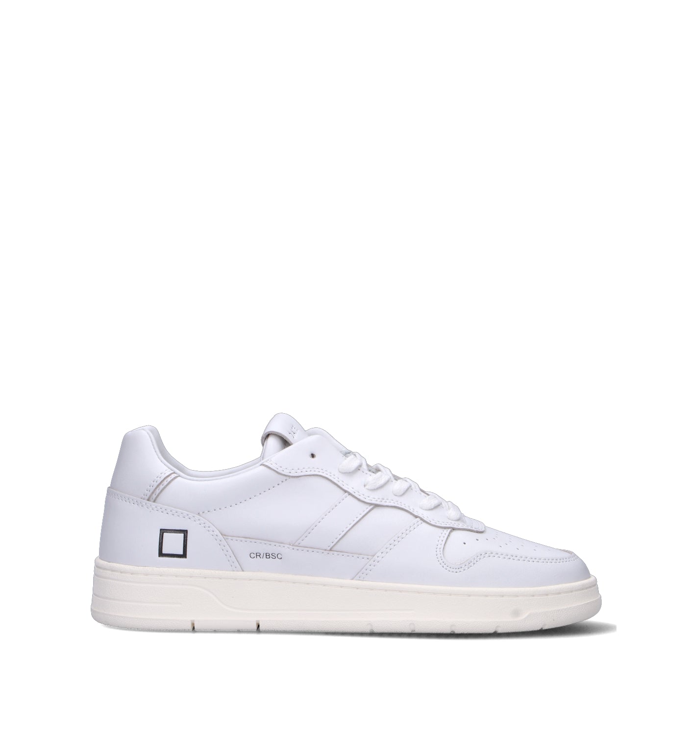 D.A.T.E. Sneaker uomo bianca in pelle