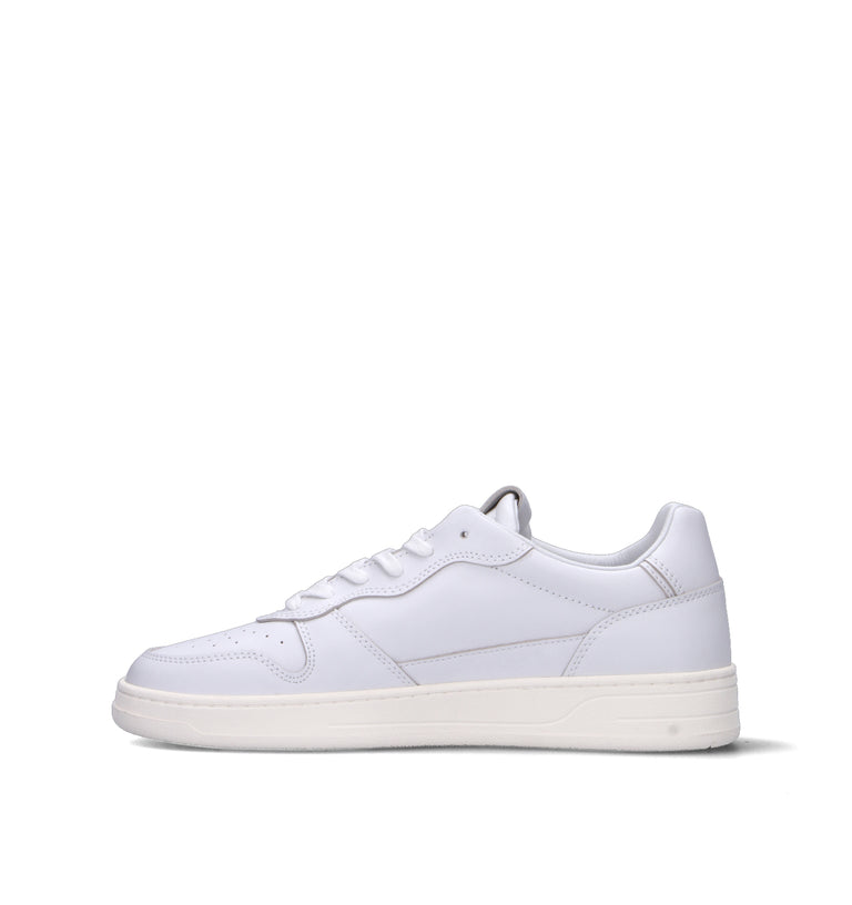 D.A.T.E. Sneaker uomo bianca in pelle