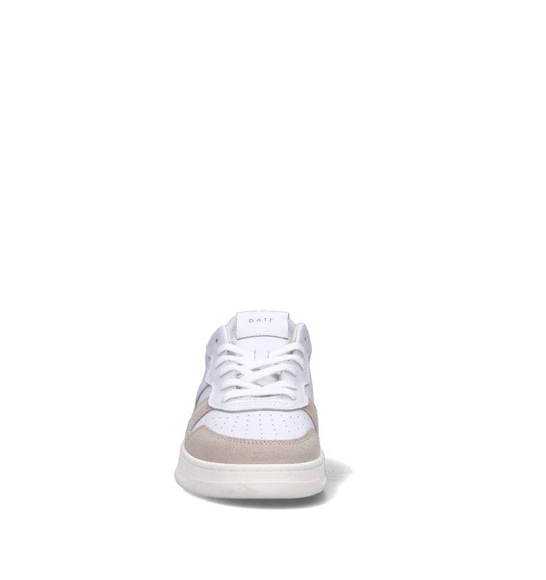 D.A.T.E. Sneaker uomo bianca/blu in pelle