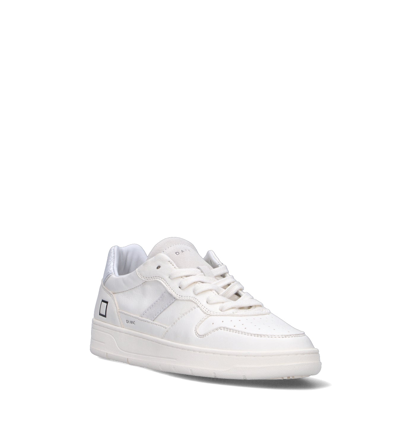 D.A.T.E. Sneaker uomo bianca in pelle