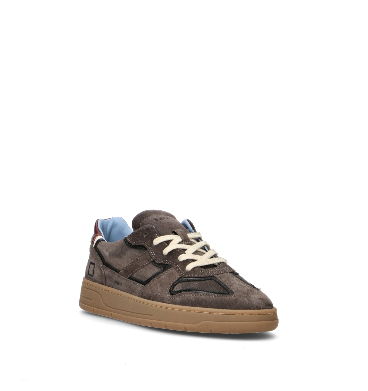 D.A.T.E. Sneaker uomo grigia in suede