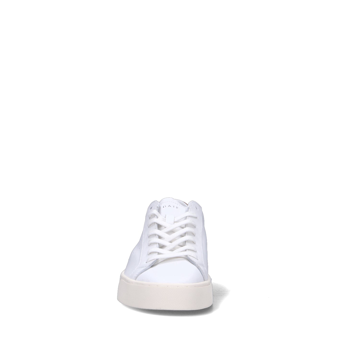 D.A.T.E. Sneaker uomo bianca/marrone in pelle