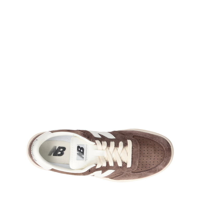 NEW BALANCE T500 Sneaker donna marrone in suede