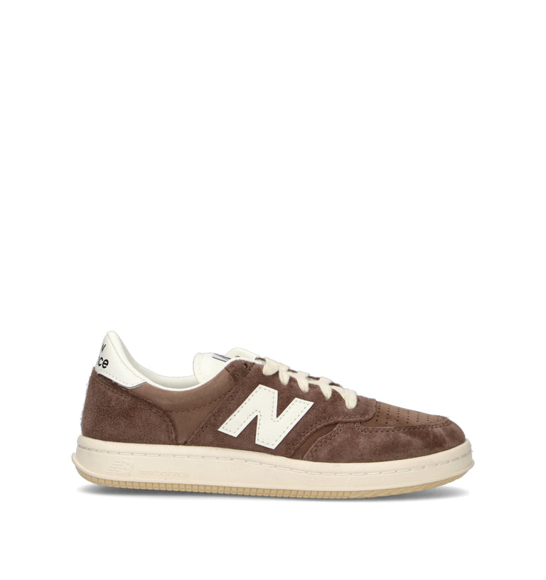 NEW BALANCE T500 Sneaker donna marrone in suede
