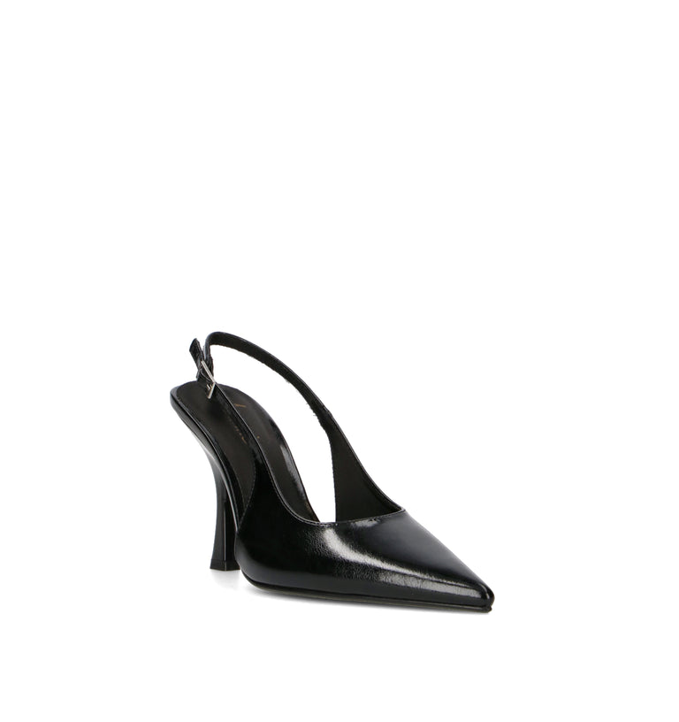 A.ENNIE Slingback donna nera
