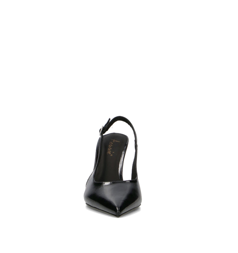 A.ENNIE Slingback donna nera