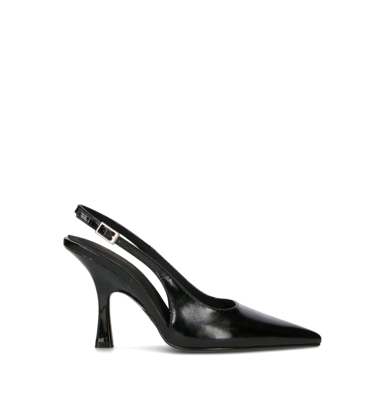 A.ENNIE Slingback donna nera