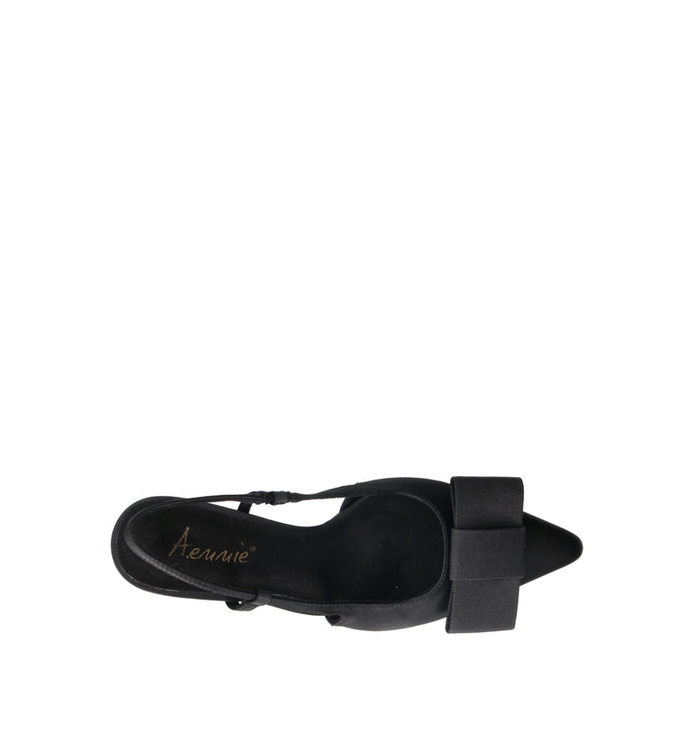 A.ENNIE Slingback donna nera