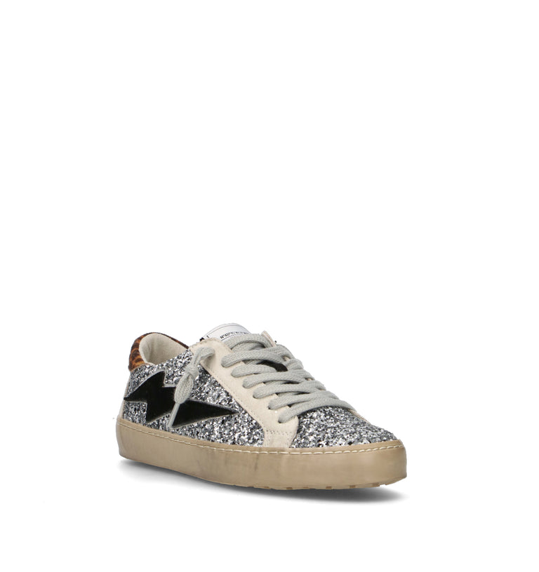 A.ENNIE Sneaker donna argento