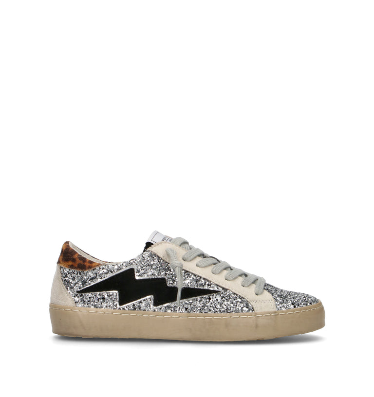 A.ENNIE Sneaker donna argento