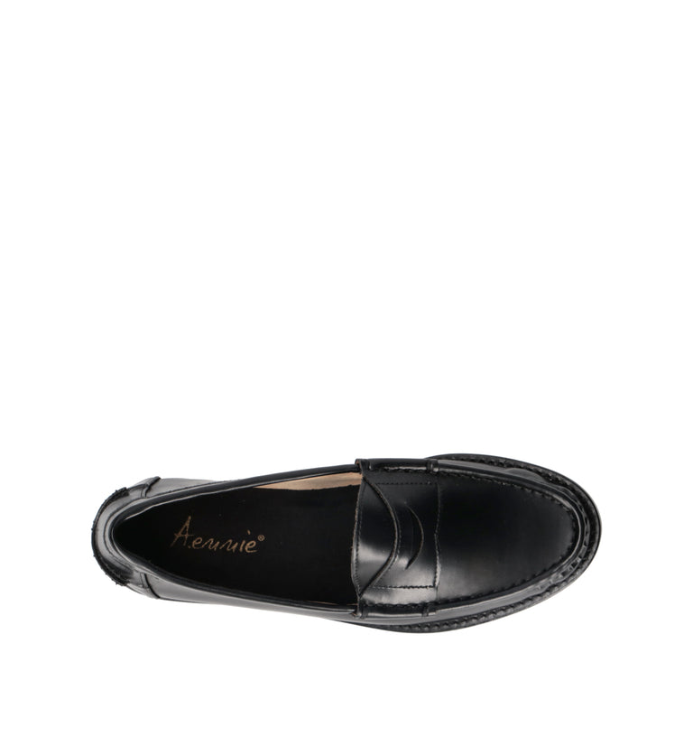 A.ENNIE Mocassino donna nero