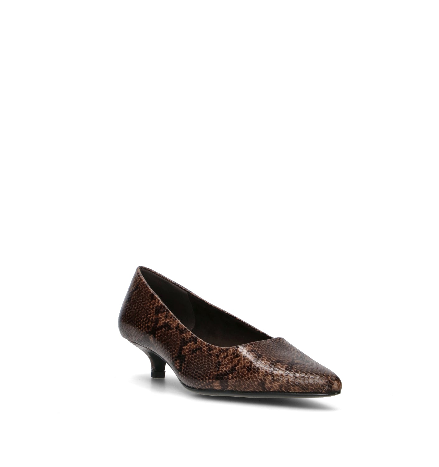 A.ENNIE Décolleté donna marrone