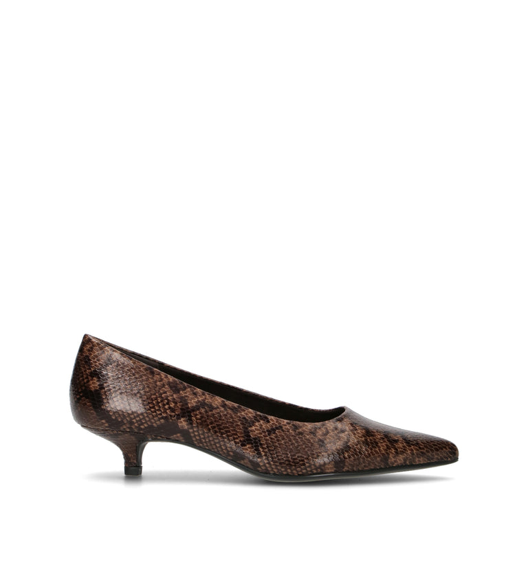 A.ENNIE Décolleté donna marrone