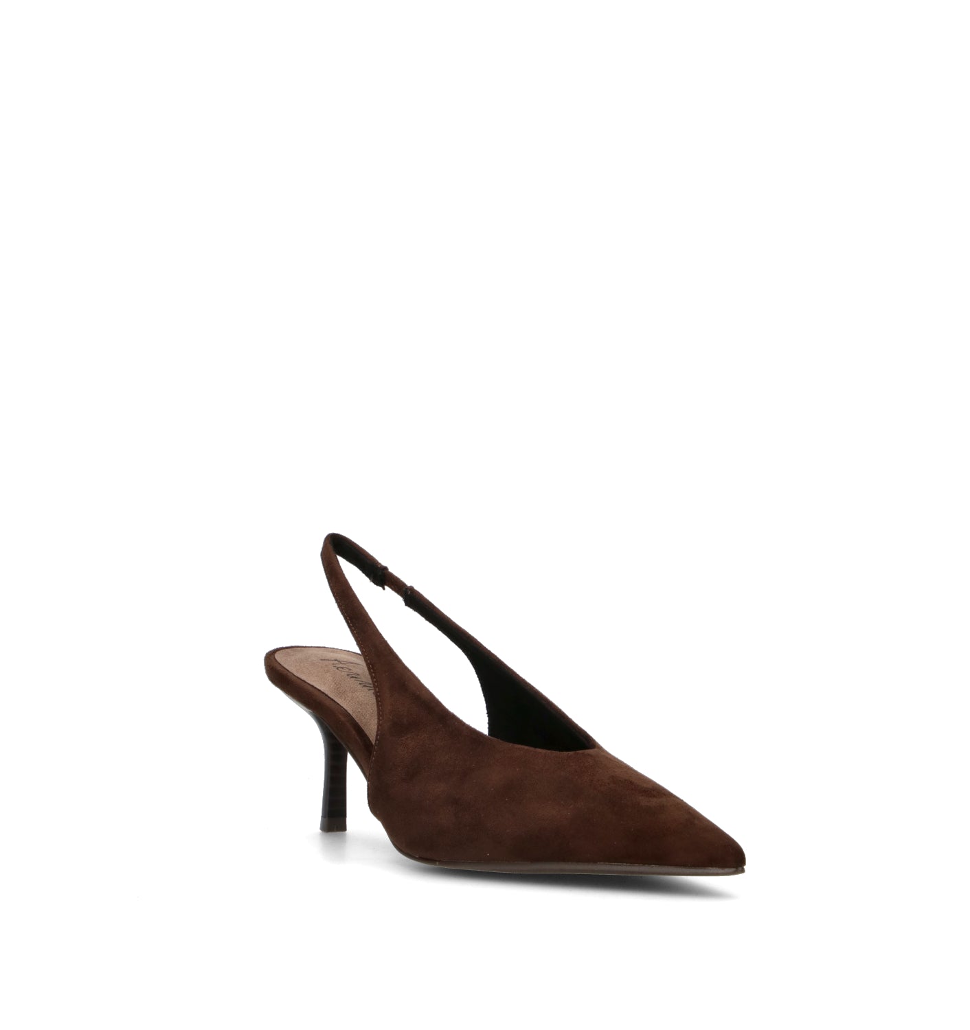 A.ENNIE Slingback donna marrone