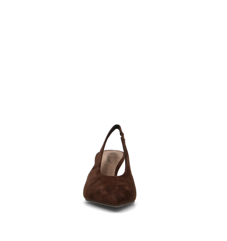 A.ENNIE Slingback donna marrone