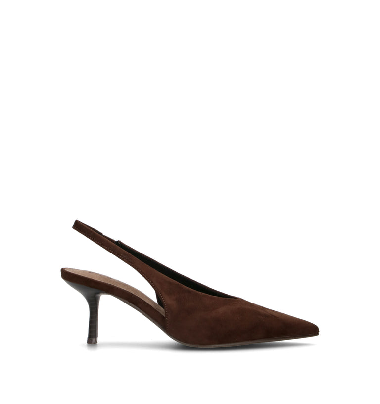 A.ENNIE Slingback donna marrone