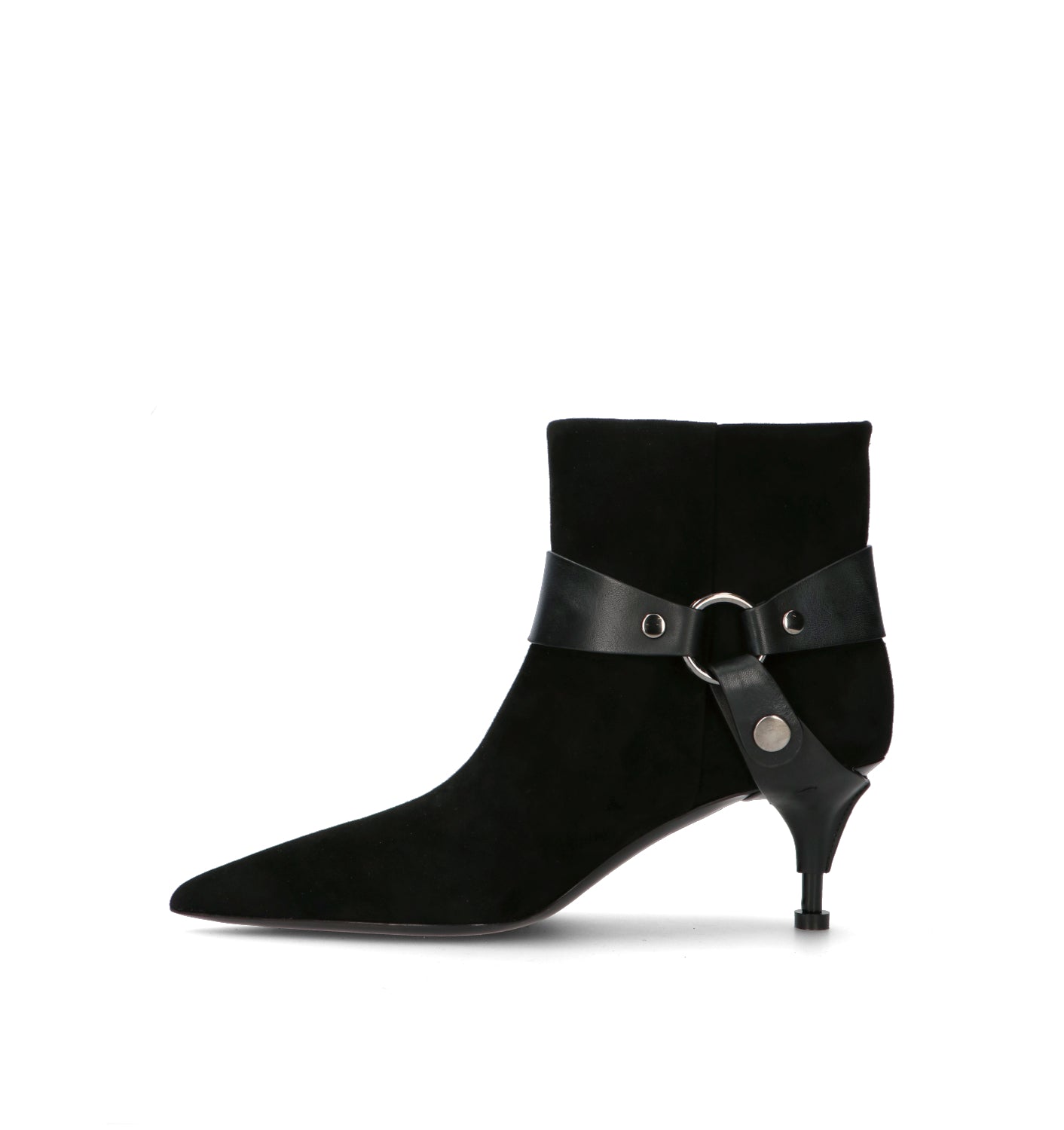 PREMIATA Tronchetto donna nero in suede