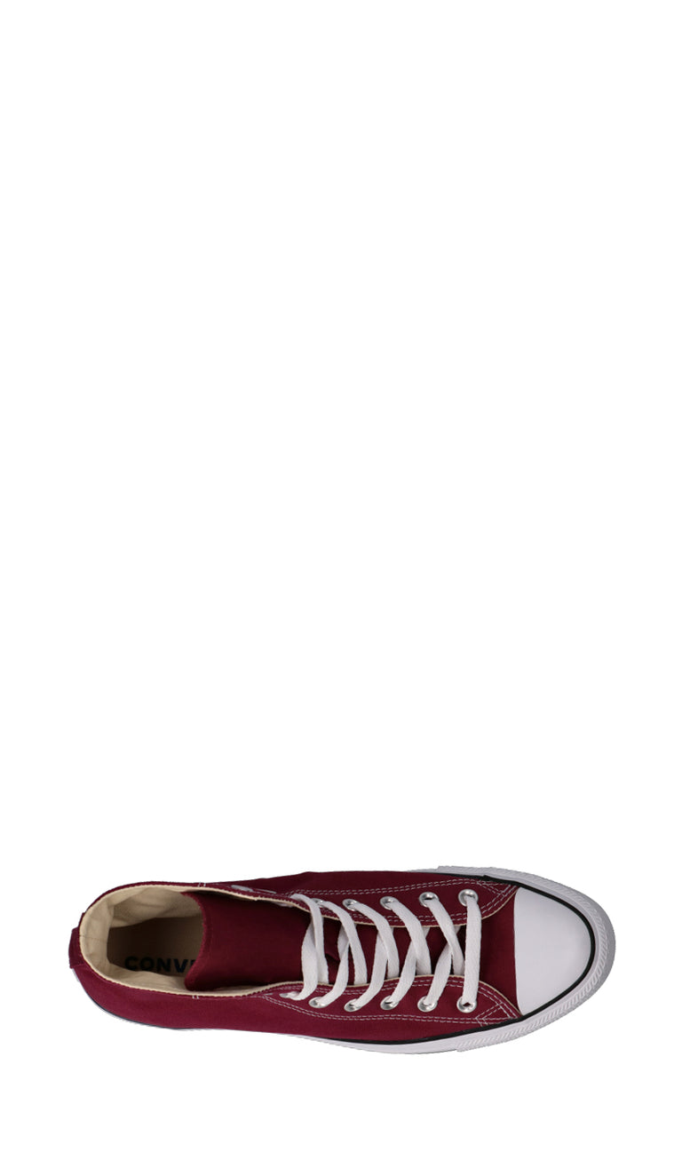 CONVERSE CHUCK TAYLOR Sneaker uomo bordeaux in tessuto
