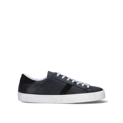D.A.T.E. - HILL LOW Sneaker uomo nera in pelle