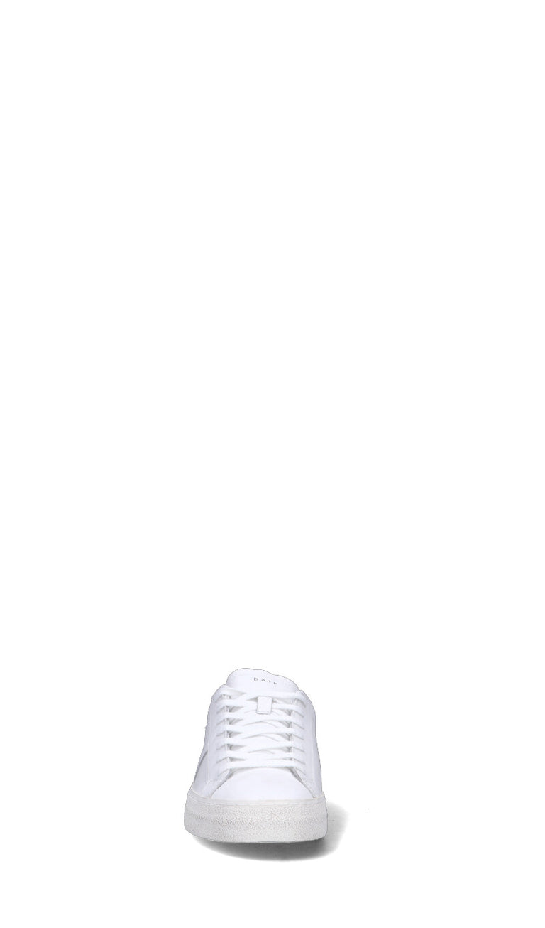 D.A.T.E. - HILL LOW VINTAGE CALF Sneaker uomo bianca/nera in pelle