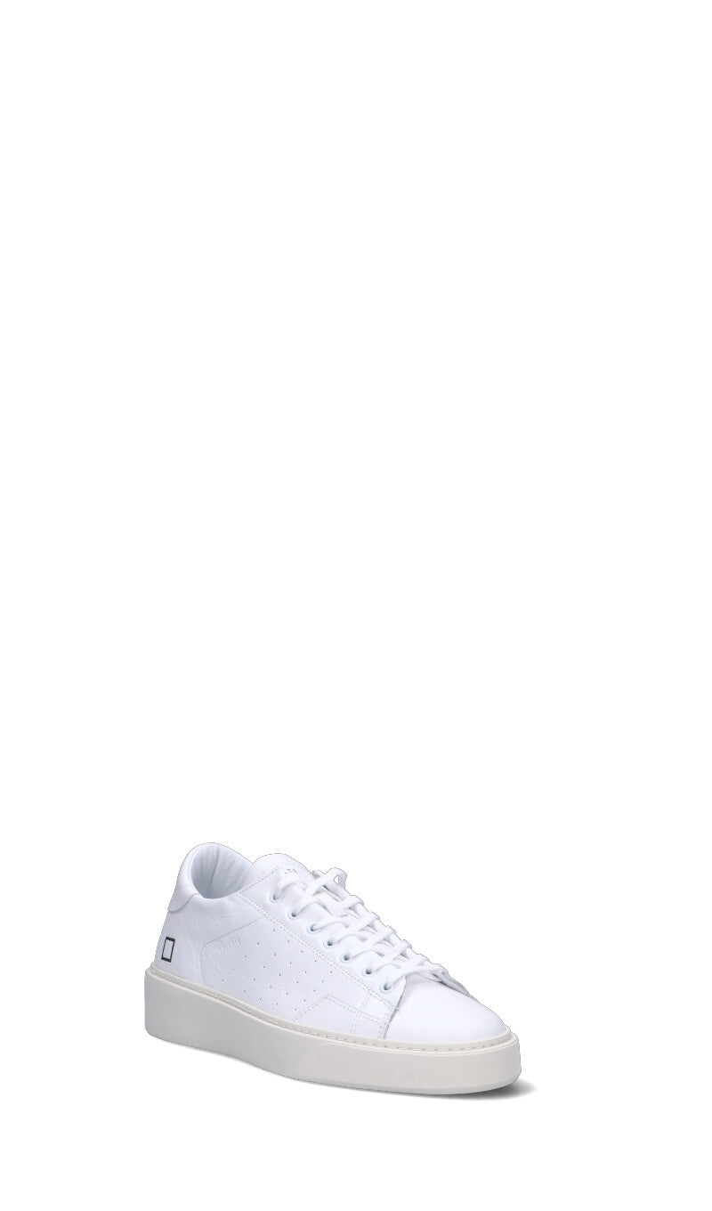 D.A.T.E. - LEVANTE Sneaker uomo bianca in pelle
