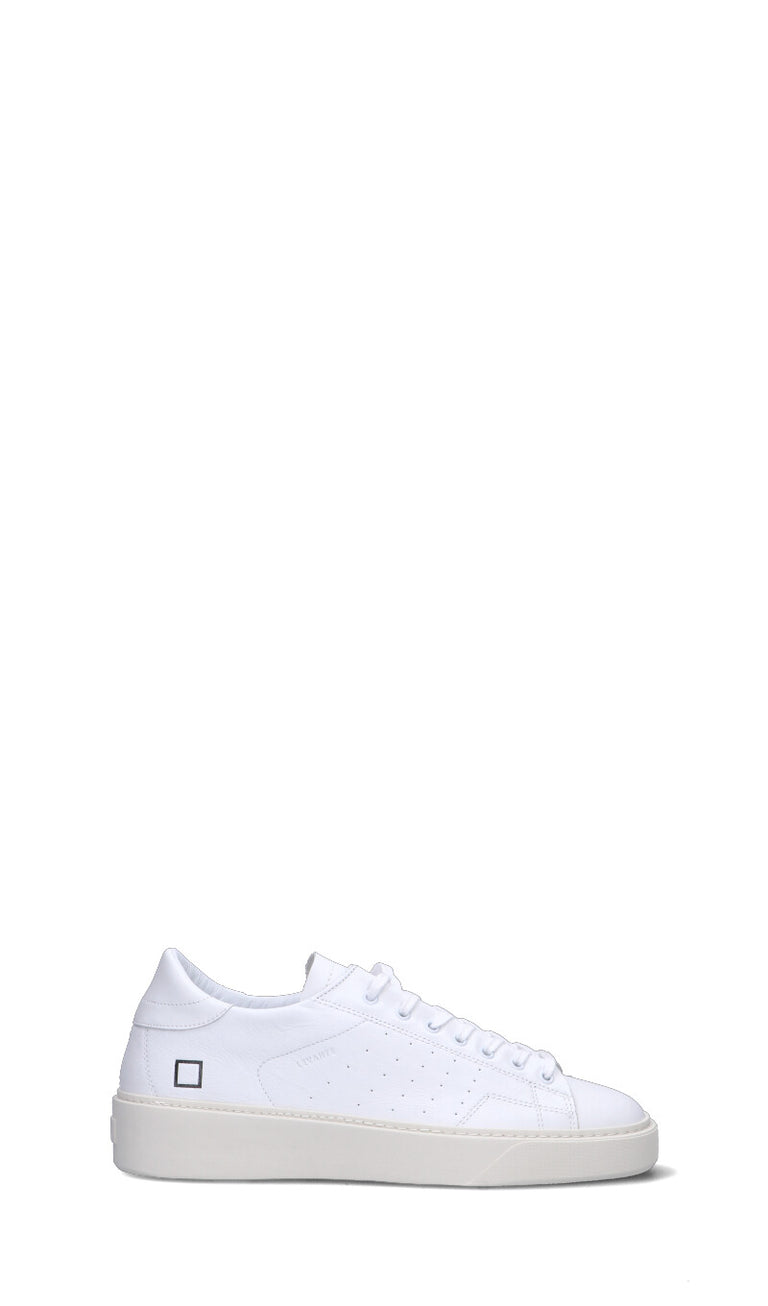D.A.T.E. - LEVANTE Sneaker uomo bianca in pelle
