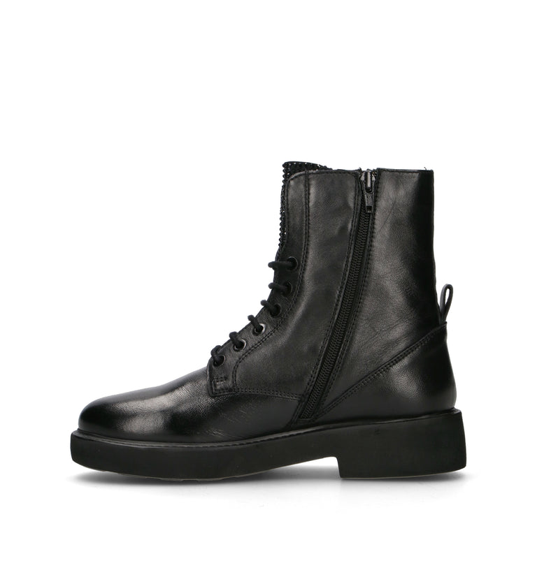 CATCH JUICE Polacco donna nero in pelle