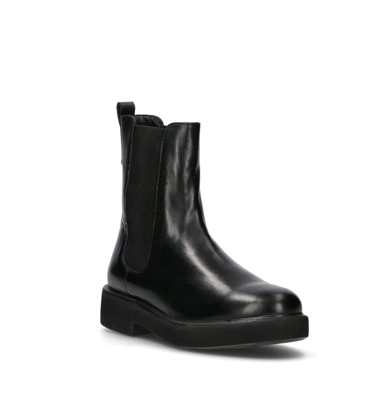 CATCH JUICE Beatles donna nero in pelle