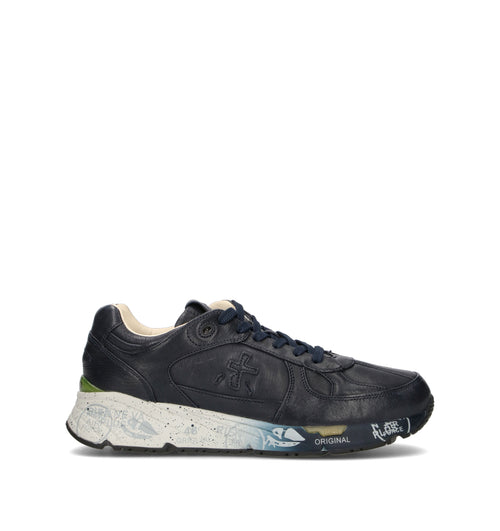 PREMIATA Sneaker uomo blu in pelle