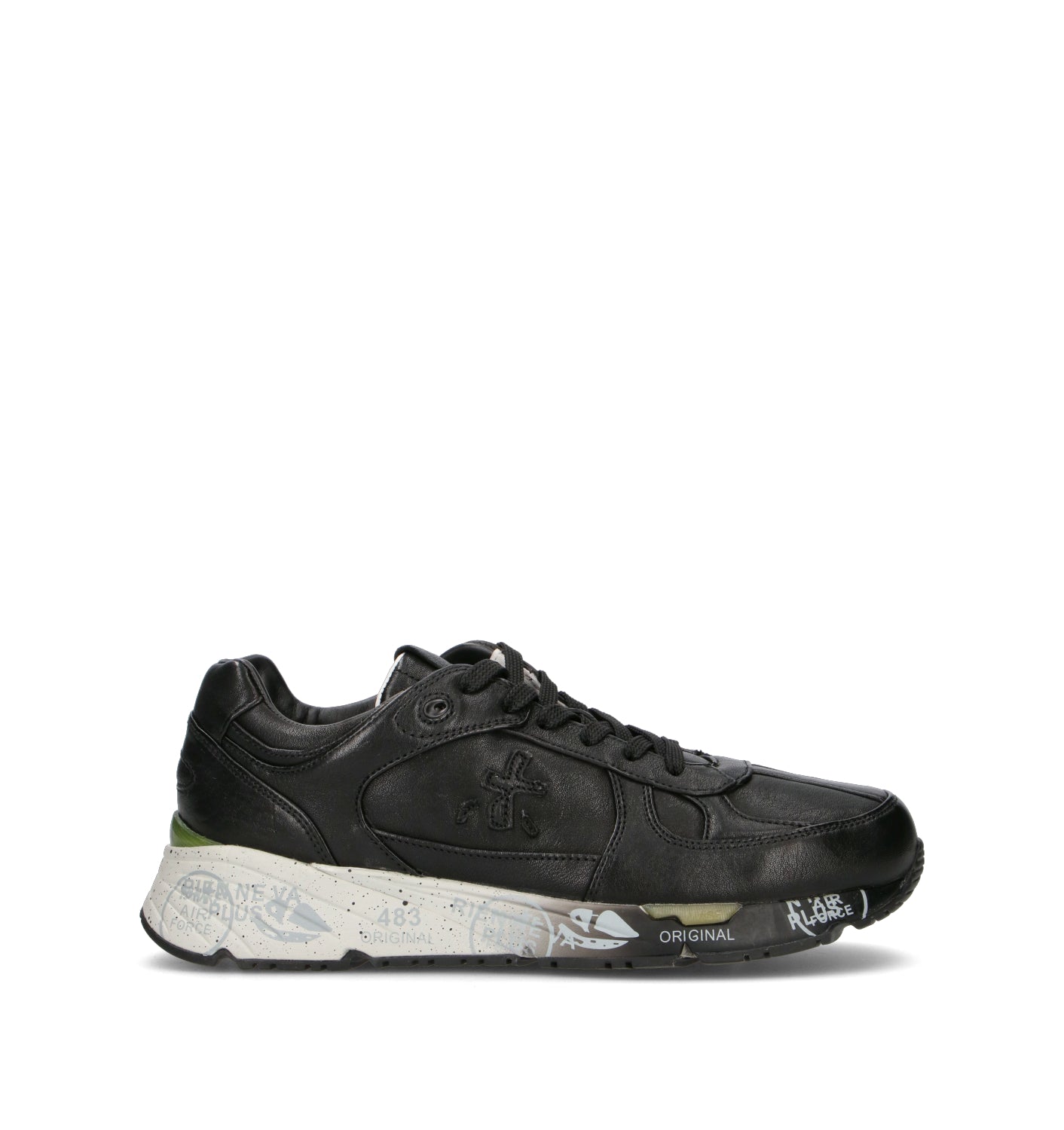 PREMIATA Sneaker uomo nera in pelle
