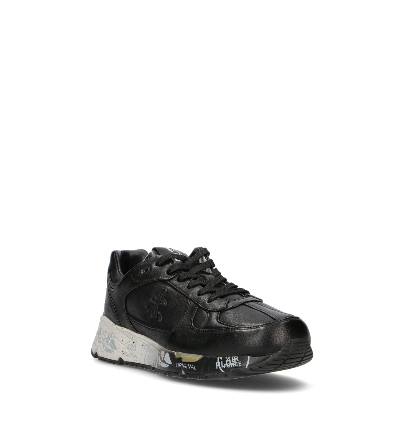 PREMIATA Sneaker uomo nera in pelle