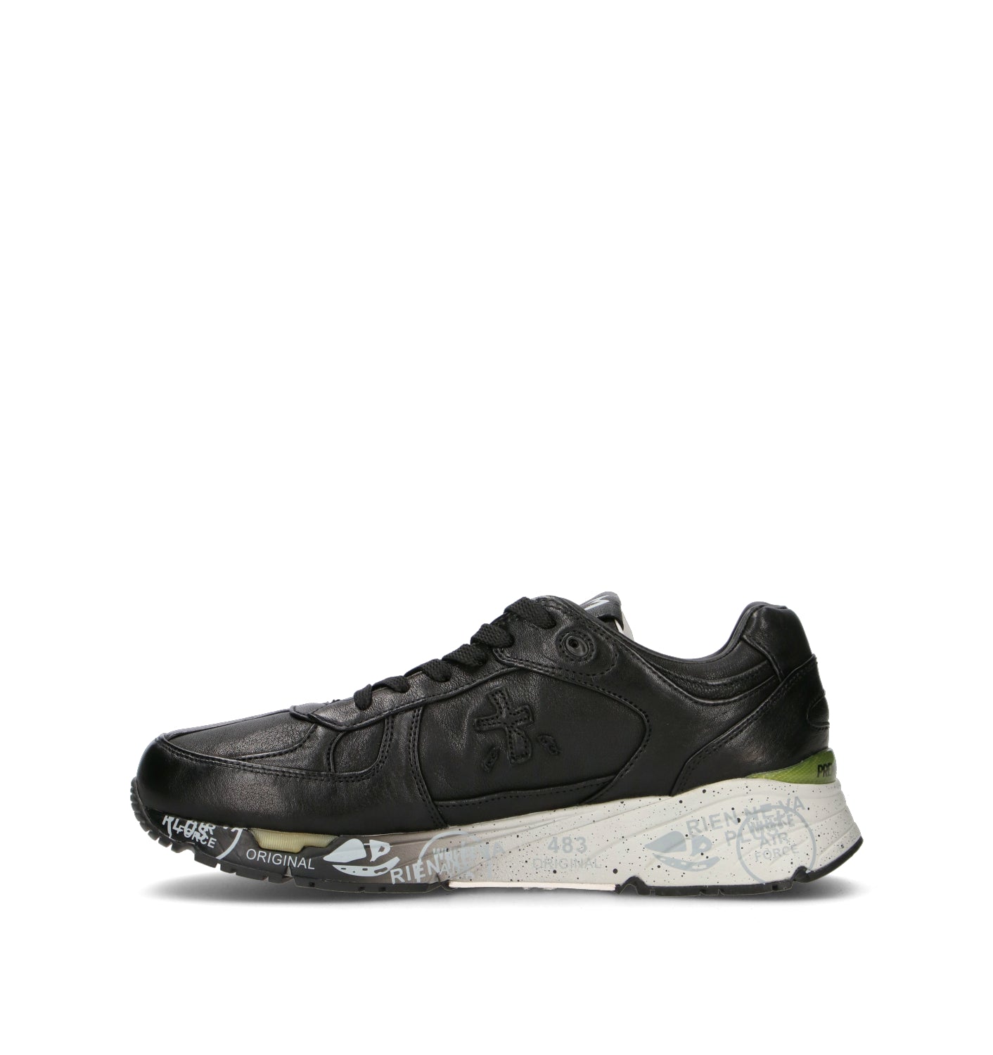 PREMIATA Sneaker uomo nera in pelle
