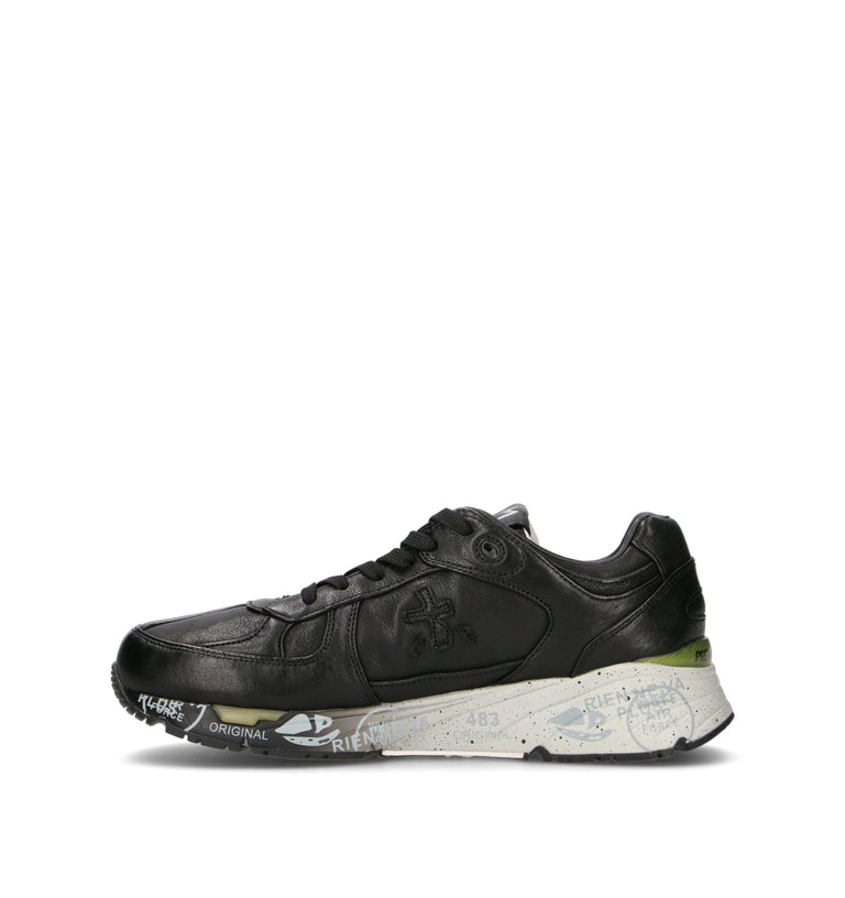 PREMIATA Sneaker uomo nera in pelle