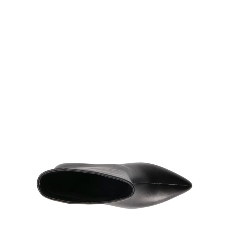A.ENNIE Tronchetto donna nero in pelle